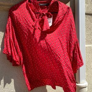 Short sleeve blouse